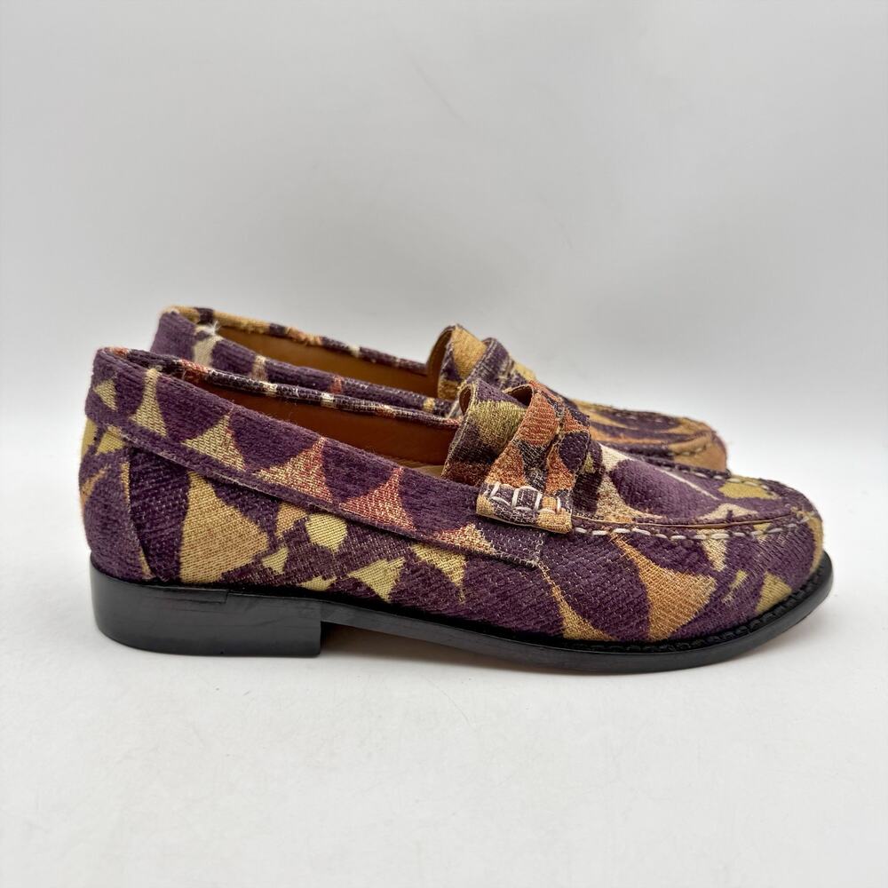 RE/DONE Womens 90s Pop-Print Loafers EU 35 US 5 Multi-color EUC - Picture 3 of 13